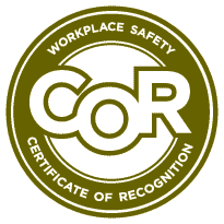 COR Certificate of Recognition Logo